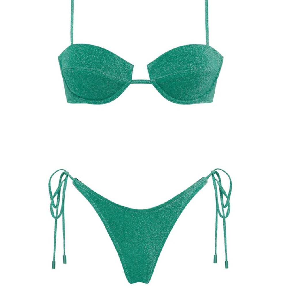 Triangl Swimwear Green Bikini